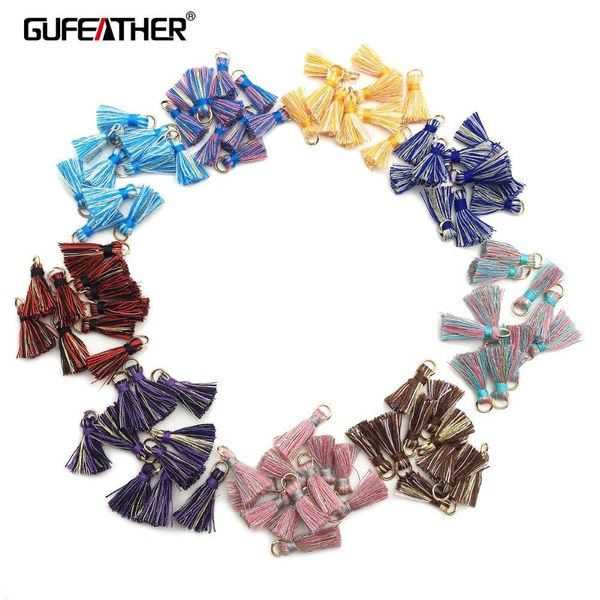 

gufeather l162, кисточки, хлопковая кисточка, ювелирные украшения, аксессуары для сережек, ручная работа, серьги diy, изготовление ювелирных