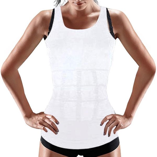 

sports underwear t-shirt shaping the men's belt abdominal compression correcting posture men's underwear women's sport clothi, White