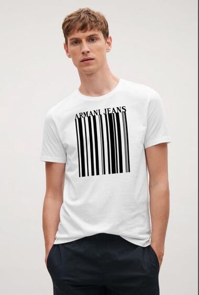 

summer 2019 designer t-shirt men's luxury printed letter pattern t-shirt. men's new style short sleeve t-shirt men's 11-color, White;black