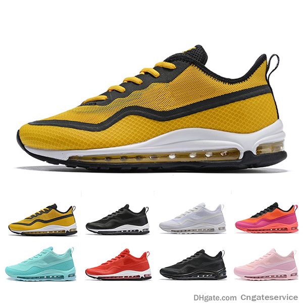 

drop shipping orange sequent men women running shoes pink triple black yellow outdoor training sports mens trainers zapatos sneakers 36-45