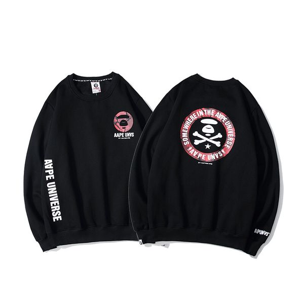 

2020 новая мода для мужчин и женщин просто толстовки, Black