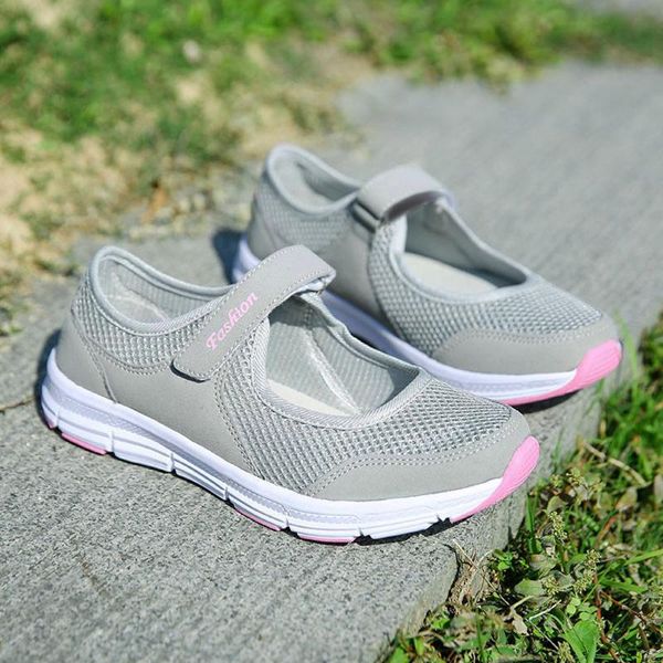 

women sandals comfortable mesh summer shoes platform slippers wedges flip flops fitness girl casual sandal shoes sandalias mujer, Black