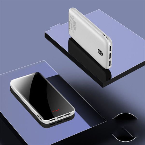 

новый 20000mah power bank 3usb ультра-большой capac внешний аккумулятор банка зарядное устройство портативного устройства для iphone samsung