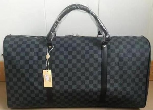 

55CM new fashion men women travel bag duffle bag, brand designer luggage handbags large capacity sport bag