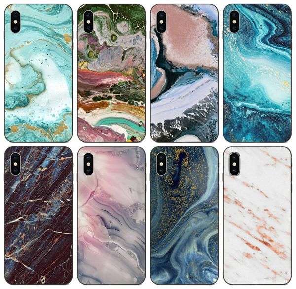 

tongtrade] marble case for iphone 11 pro x xs max xr 8s 8 7s 7 plus samsung s2 s3 s4 s5 mini huawei y5 mate 10 redmi 4 prime brand new case