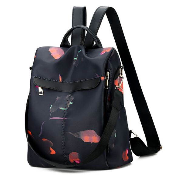 

anti-theft women backpack oxford fashion female small bagpack school shoulder bag for teenager girls multifunction backpack