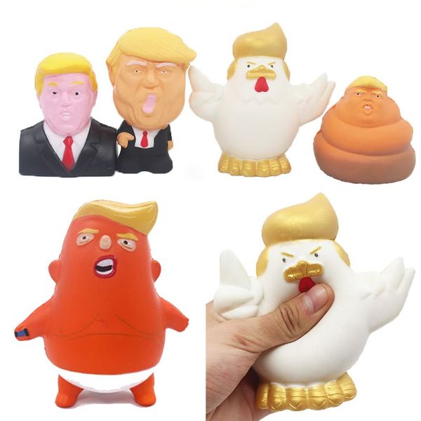 

donald trump squishy slow rising toys super soft scented jumbo doll decor squeeze props gift party favor an1938
