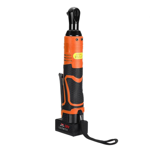 

cordless 3/8inch electric ratchet wrench set right angle wrench power ratchet tool w/ 1pcs lithium-ion battery