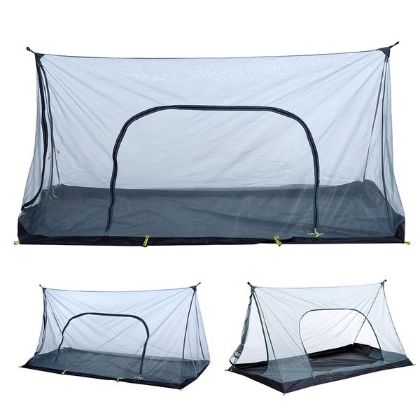 

1-2 person summer anti mosquito mesh tent ultralight outdoor camping tent mosquito insect repellent net beach mesh tents