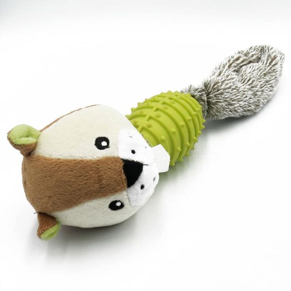 

newly pet dog toy cartoon doll bite-reistant grinding cleaning teeth toys for puppy