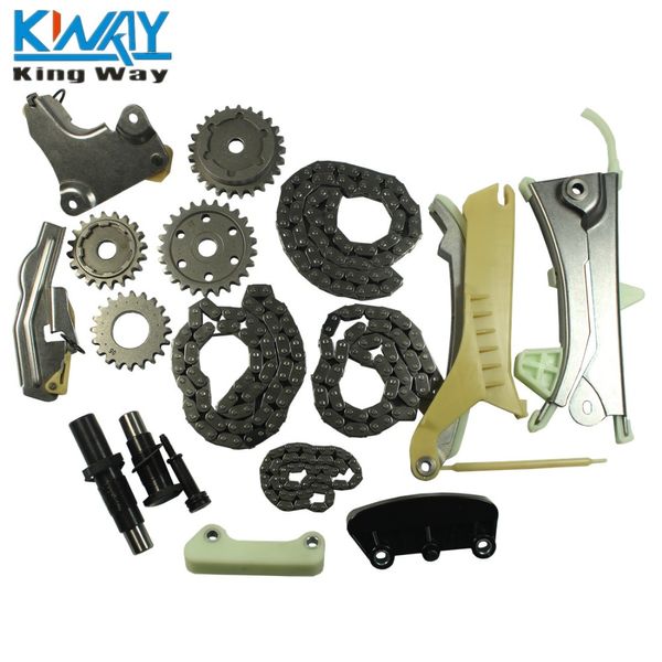 

king way- timing chain kit w/ gears for 97-09 explorer mazda mercury 4.0l sohc v6