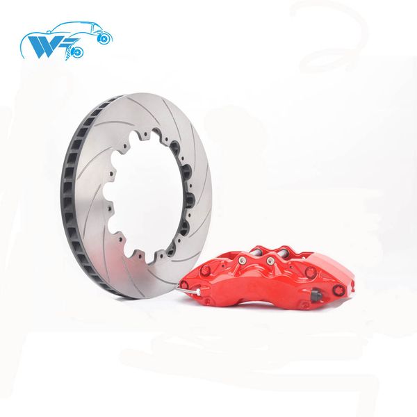 

koko racing auto brake parts supplier 4 pot high-performance wt5200 red caliper fit on 17'' wheel car front alxe