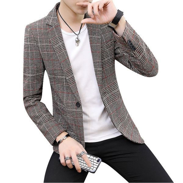 blazer tweed masculino