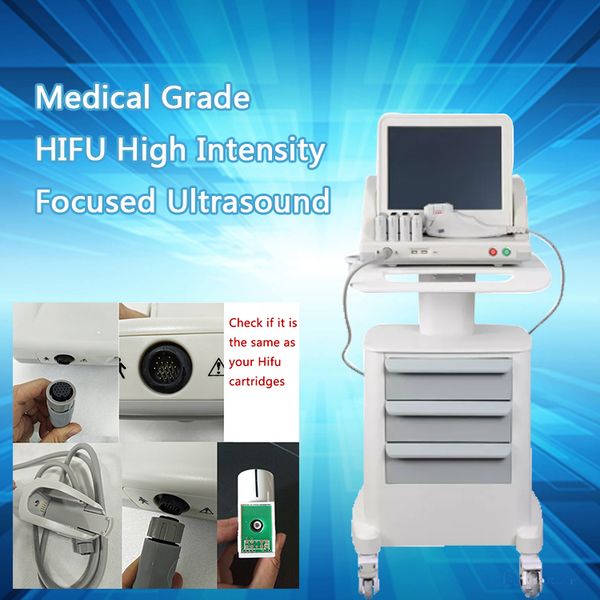 

2019 new portable hifu machine high intensity focused ultrasound hifu face lift body skin lifting machine wrinkle removal beauty system ce