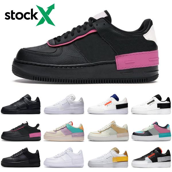 

fashion n354 type stock x shadow men women running shoes triple black white athletic skateboard mens womens trainers sports sneakers runners, White;red