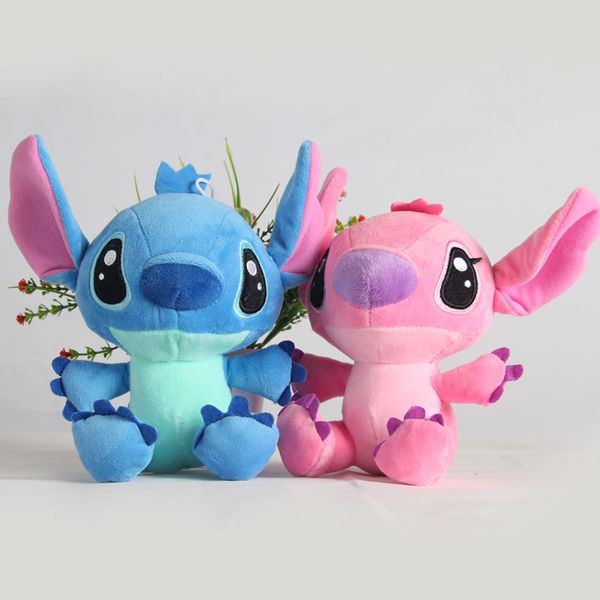 

1pcs 20cm cute lilo and stitch plush toys doll kawaii anime stitchplush pendant soft stuffed toys doll gifts for children kids