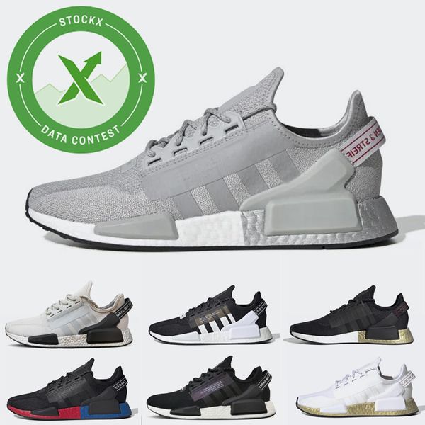 

nmd r1 v2 oreo runner primeknit og triple black white camo running shoes men women nmds runners xr1 sports trainers 36-45