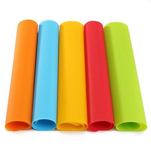 

40x30cm silicone mats baking liner muiti-function silicone oven mat heat insulation anti-slip pad bakeware kid table placemat decoration mat