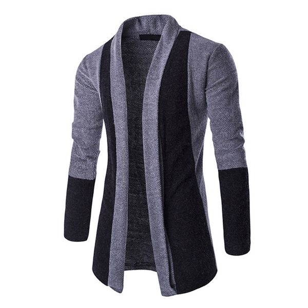 

newly autumn baitao fashion 2019 droppshiping men slim fit long sleeve knitted cardigan jacket casual sweater coat d88, Black;brown