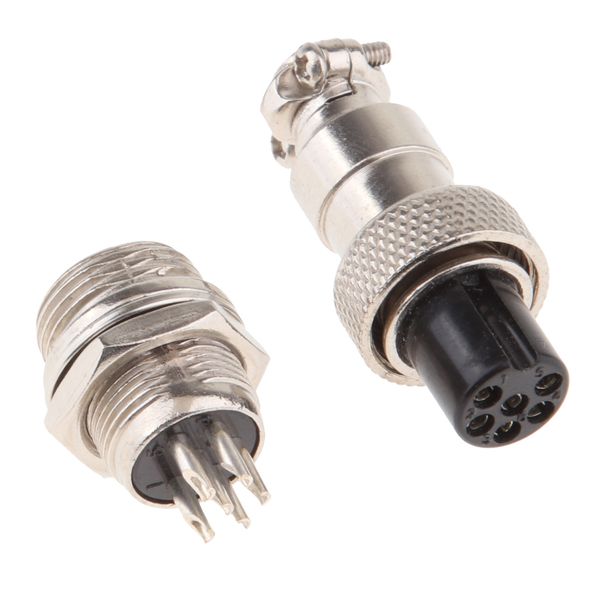 

gx12 6-pin aviation pug male and female