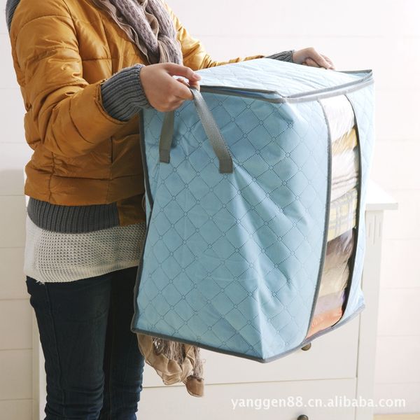 

a978 color bamboo charcoal non-woven clothing non-woven storage bag multicolor storage bag 0.15