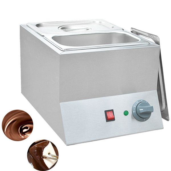 

chocolate melting pots commercial single chocolate dipping melting machine cylinder electric warmer melter 1 lattices