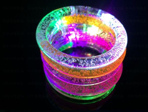 2020 heißer verkauf konzert led-blitz armband spielzeug bunte licht stick flash stick led leuchtendes spielzeug acryl armband