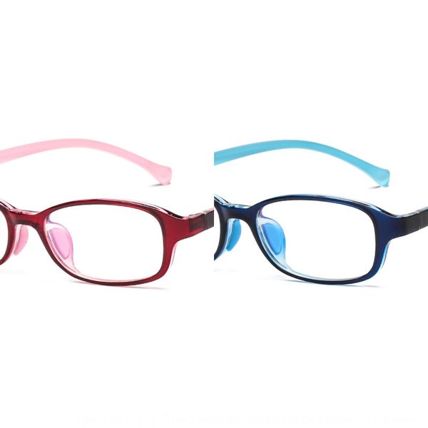 

children's anti-blue glasses baby's mobile phone glasses goggles goggles tr90 frame myopia frame, Silver