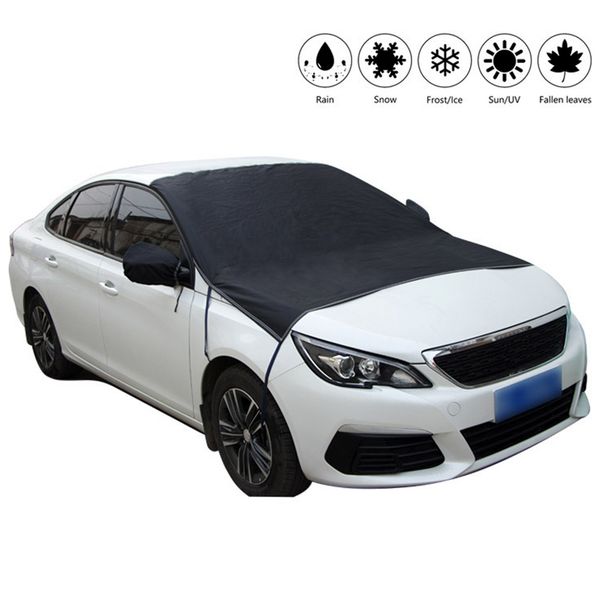 

car waterproof frost guard winter windshield snow cover front window windscreen magnetic protector covers fits universal car