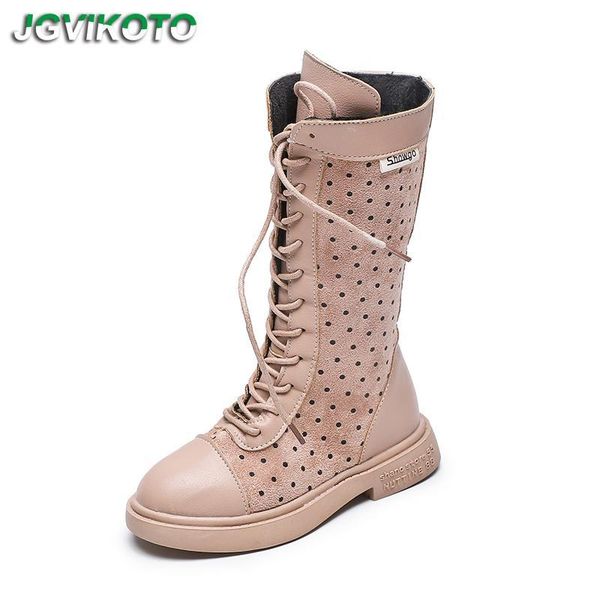 

kids rubber boots for girls with dots shoelace zip fashion warm cotton children' high boots girls long 27-37 soft 2019, Black;grey