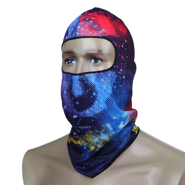 

sports winter warm ski snowboard face neck mask wind cap waterproof police cycling balaclavas outdoor skull face mask 35 x 24cm, Silver