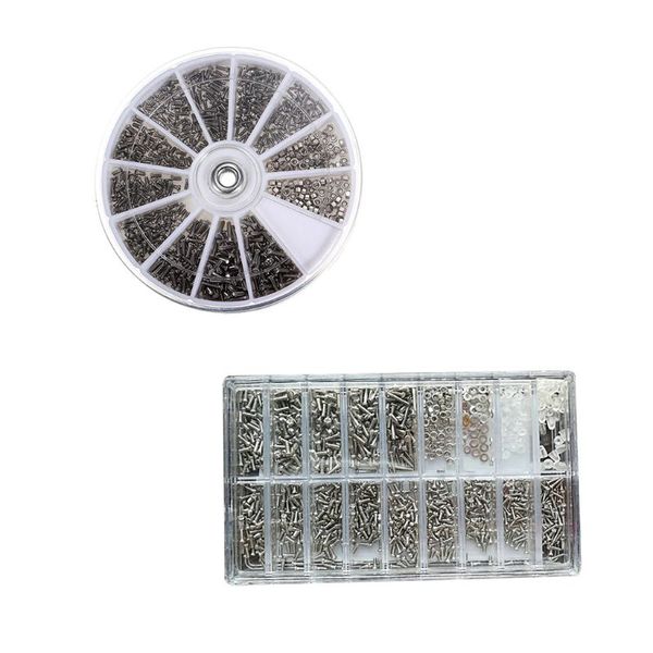 

600/1000pcs small stainless steel screws electronics nuts assortment repair tool