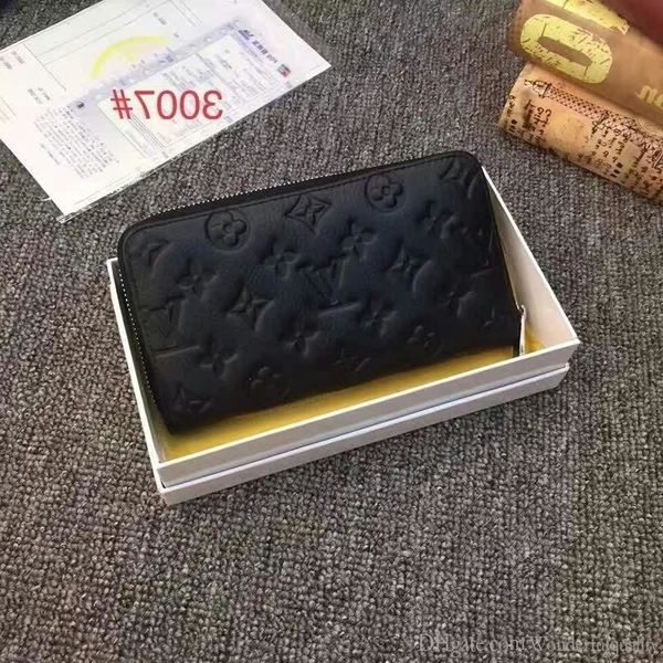 

2019 m3007 women brand long wallet zipper clutch purse card wallets purse mini clutches exotics evening chain belt bags