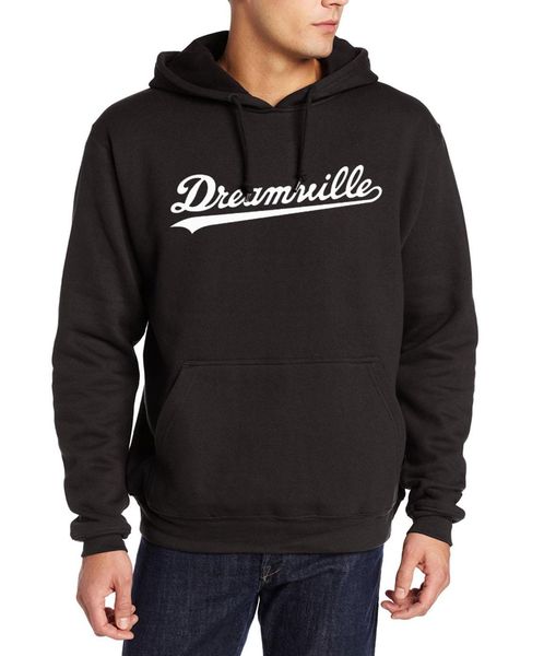 

men dreamville j. cole sweatshirts autumn spring hooded dv hoodies hip hop casual pullovers clothing sale, Black