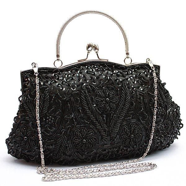 

designer- boutique women brand polyester beaded handbag ladies elegant wedding party prom clutch purse evening bag for women girls #88657