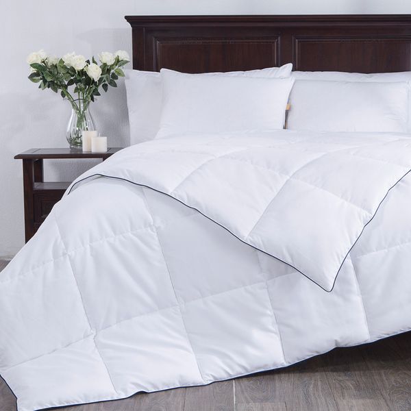 

winter comforter futon comforter king full twin size cotton shell white comforter solid quilts pd-16026