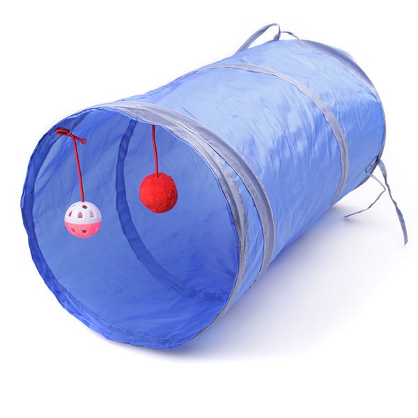

50*25cm pet cat play tunnel funny cat long tunnel kitten play toy dec13