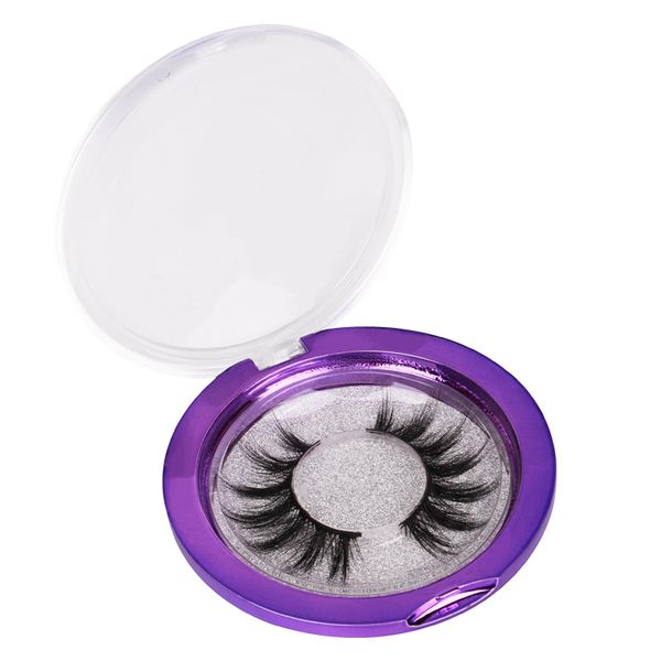 

thick mink eyelashes natural long soft curly mink fur hair fake lashes with colourful packing box 10 models available dhl free
