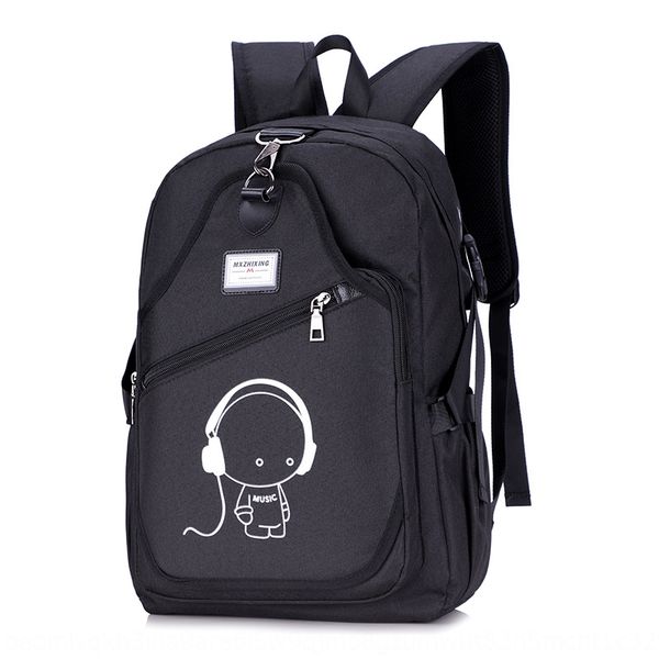 

male and female 15.6-inch computer junior and senior computer bag backpack high school schoolbag large capacity backpack waterproof