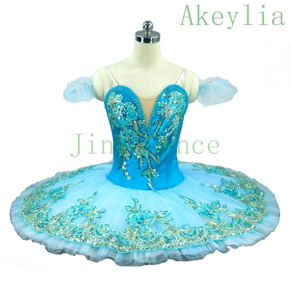 

women pancake tutu blue performance classical professional ballet tutu fairy girls blue sleeping beauty ballet tutu for kids, Black;red