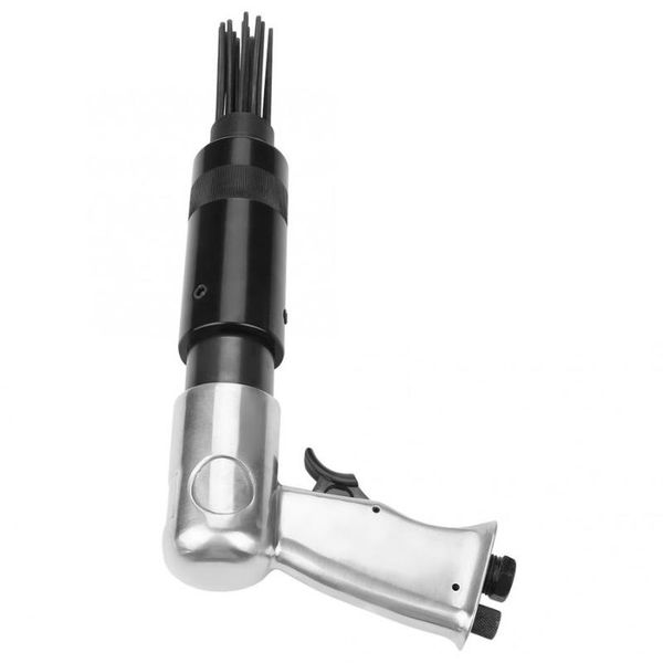 

air pneumatic 19 needle scaler grip rust paint slag corrosion removing deburring power tool