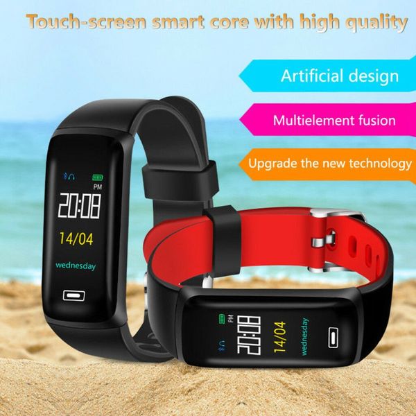 

2019 new men smar watch blood pressure heart rate monitor basketball fitness tracker smart sport watch reloj inteligente, Slivery;brown
