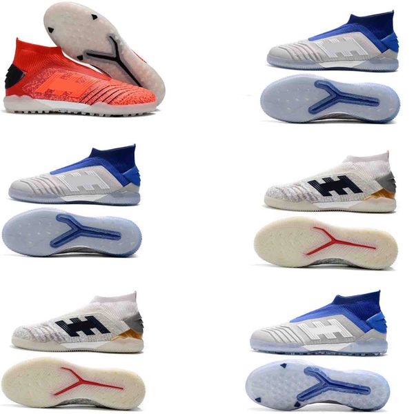 

2019 soccer shoes predator 19+ ic tf39-45 soccer cleats mens football boots predator tango 19 botas de futbol tic