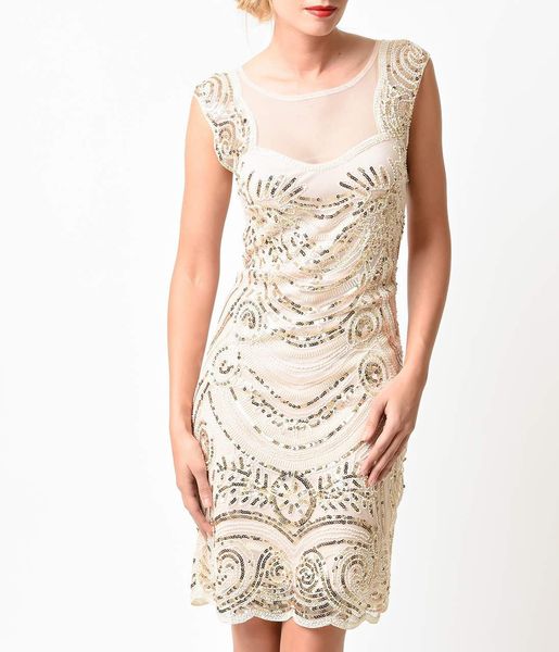 

урожай блестки оболочки колен summer beach party cocktail платья sheer cap рукава короткие клуб вечернее платье в черно-крем, Black;gray