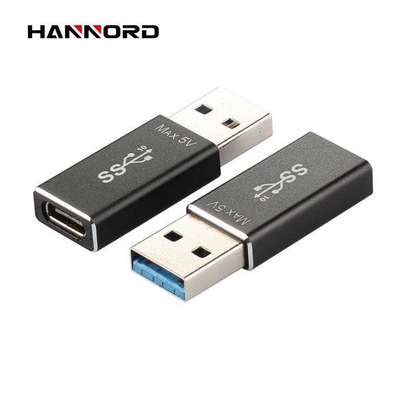 

hannord 10gbps usb3.1 type c to type a adapter female to male two side high speed for data transfer fast charging converter