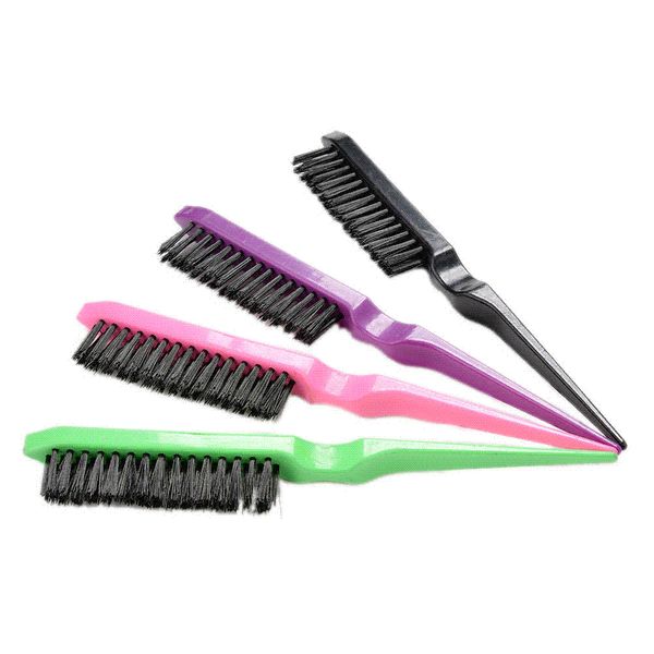 Professional Salon Teasing Back Hair Brushes Slim Line Comb