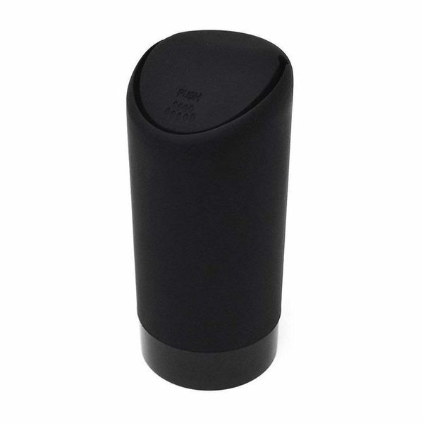

inner car trash can washable silicone+abs replacement non-sticky portable