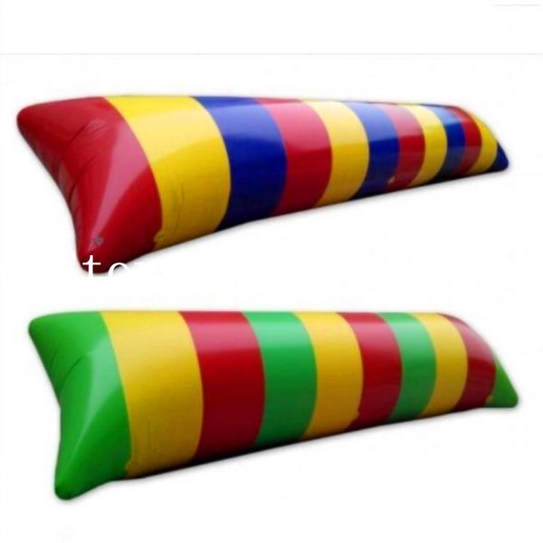 

and a pump 8*3m 0.9mm pvc water blob inflatable water catapult packs bouncing pillow jumping pillow water bag