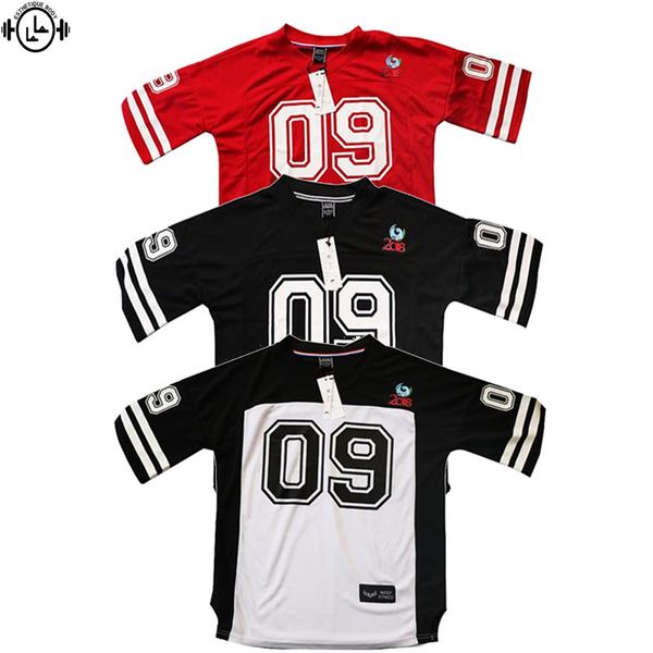 

new mesh quick dry basketball running sports t shirt men bodybuilding gym workout training tees football t-shirt short sleeve, Black;blue