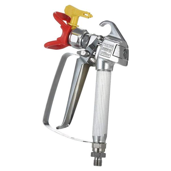 

3600 psi high pressure airless spray gun paint gun aluminum spray with 517 nozzle seat grille for airless sprayer